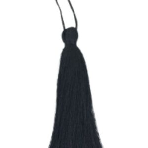 Püskül Tekli 5 cm 1 Adet Siyah