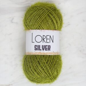 Loren Silver Yeşil El Örgü İpi - RS0044 - 34100