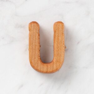Hobi Baby Organik Ahşap Harf - Ü