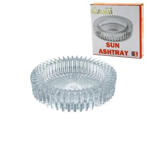 GÜNEŞ YUVARLAK CAM KÜLLÜK ÇAP: 14.5CM - Y: 3.2CM (5286)