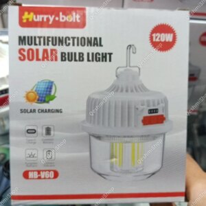 Hurry Bolt Çok Amaçlı Güneş Enerjili Lamba Model HB-V60 120W (5286)