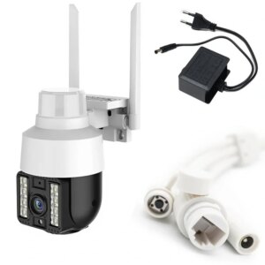 INT-CMR21 SD-kart destekli Hareketli Sesli Gece Renkli PTZ Akıllı Wifi Güvenlik Kamerası (5286)