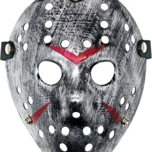 Jason Maskesi Hannibal Maskesi Metal Gümüş Renk 20x25 cm (5286)