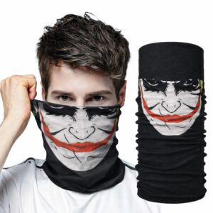 Joker Desenli Çok Amaçlı Buff – Yüz, Boyun ve Bandana Maskesi 5 No (5286)
