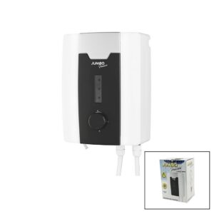 JUMBO PREMİUM BEYAZ SU ISITICI ELEKTRİKLİ ŞOFBEN DUŞ BAŞLIK 7 EMNİYET TERMOSTAT 3 KADEMELİ 8000W (5286)