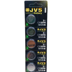 JVS CR2016 3V PARA PİLİ 5Lİ KART (5286)