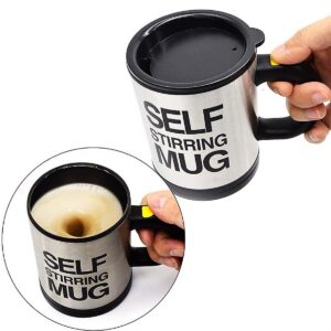 Karıştırıcı Özellikli Mikser Kupa Bardak Self Stirring Mug (5286)