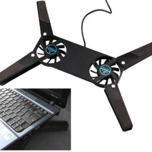 Katlanabilir Laptop Soğutucu 2 fanlı (5286)