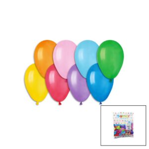 KLASİK RENKLİ BALON 7 İNÇ - 19CM - 100PCS (5286)
