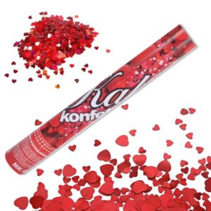 KONFETİ GÜLLÜ KALPLİ 30CM. (5286)