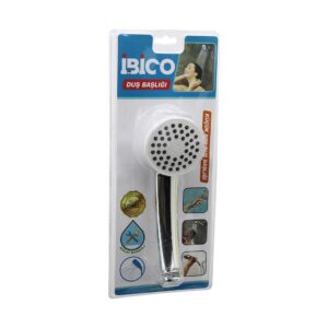 KÜÇÜK BOY YUVARLAK - BOMBELİ=6.7CM DUŞ BAŞLIK VAKUMLU KROM GÖVDE - BEYAZ ZEMİN - SİYAH İĞNE SAP:11.5CM (5286)