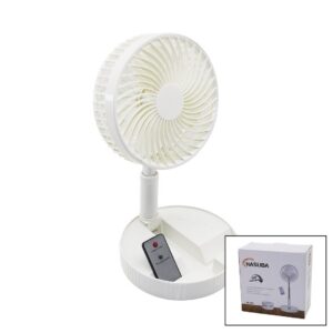 KUMANDALI MİNİ FAN M.ÜSTÜ VANTİLATÖR KATLANIR FAN=19.7CM - UZAYAN AYAK=35-102CM TELEFONLUKLU USB ŞARJ (5286)