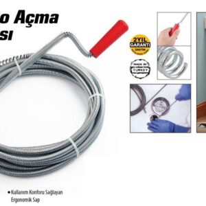 Lavabo Ve Gider Boruları Açacağı - Lavabo Açma Sustası - 5Metre (5286)