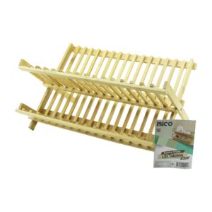 LÜX AHŞAP BAMBU BULAŞIK - TABAKLIK TEZGAH ÜSTÜ 46X33CM (5286)