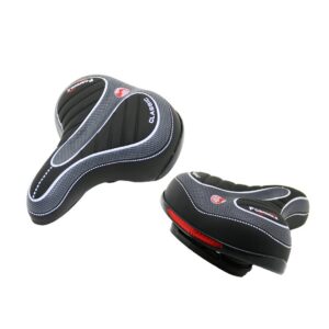 LÜX BÜYÜK - GENİŞ=20.5X25CM BİSİKLET SELE KOLTUK YAYLI - KIVRIMLI OTURAKDİKKAT FAR APARATI (5286)