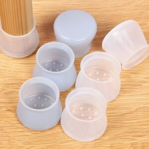 Masa ve Sandalye Ayak Koruyucu Silikon 12 Adet (5286)