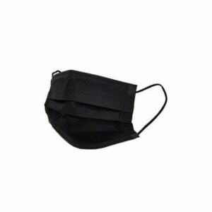 MEDİKAL 50PCS SİYAH CERRAHİ YÜZ MASKESİ (5286)