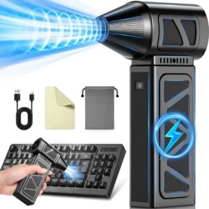 Mega Turbo Üfleyici Elektrikli Şiddetli Fan Hava Kompresör 130.000RPM Mangal Barbekü Fanı (5286)