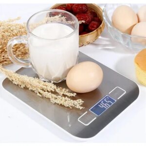 Metal Dijital Mutfak Terazisi Hassas Tartı 5 Kg Crown (5286)