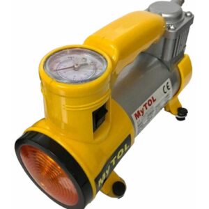 Metal Gövdeli ve Işıklı Mini Araç Hava Kompresörü (5286)