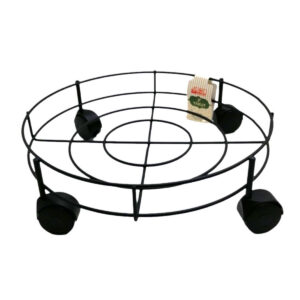 METAL - SİYAH TÜP ÇEK DAMACANA ALTLIK (5286)