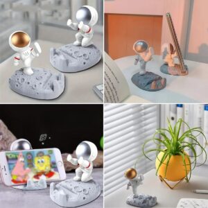 Mini Astronot Model Telefon ve Tablet Tutucu Standı (5286)