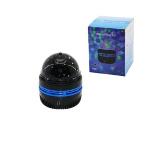 MİNİ GECE LAMBASI PİLLİ - USBLİ GÜN IŞIK - RENKLİ IŞIK RENK DEĞİŞTİRME - MANUEL DÖNERLİ (5286)