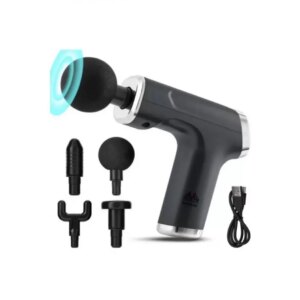 Mini Profesyonel Şarjlı Masaj Aleti 4 Başlıklı KH-800 (5286)