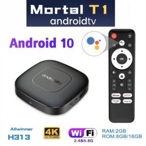 Mortal T1.Android Tv Box 2gb Ram -16 gb Hafıza Android 12 Tvbox (5286)