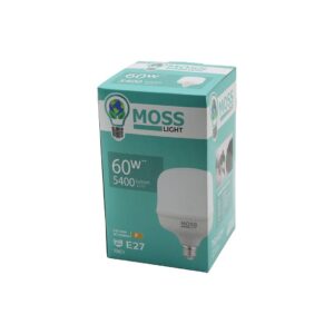 MOSS LIGHT 60W  TORCH LED AMPUL PLASTİK E27 5400LUMEN L175 DERECE 50.000 SAAT ÖMÜR IP20 185-265V AC (5286)