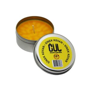 MUM CANDLE SİNEK KOVAN MUM TENEKE KUTU (5286)