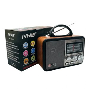 NNS NS-8897 Orta Boy Retro, Nostaljik, Ahşap Tasarım Radyo (5286)