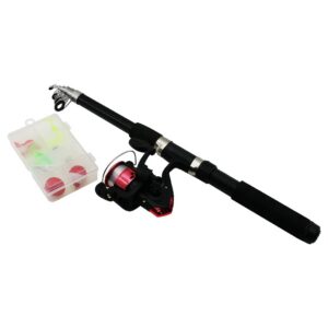 OLTA SETİ TAKIMI ORTA BOY ÇANTALI 2.10MT. TELESKOPİK KAMIŞ - OLTA MAKİNESİ - AKSESUAR KUTUSU (5286)