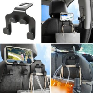 Oto Koltuk Arkası Düzenleyici Organizer Askılıklı Telefon,Tablet Tutucu (5286)