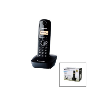 PANASONİC KX-TG1611 SİYAH - OVAL KABLOSUZ DİJİTAL TELSİZ TELEFON (5286)