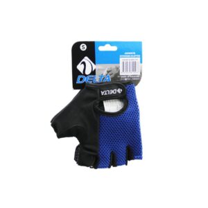 PARMAKSIZ - FİLELİ SPORCU ELDİVENİ MAVİ /SİYAH SMALL (5286)