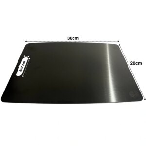 Paslanmaz Çelik Kesme Tahtası  20X30 cm Mutfak Sebze Et Kesme Tahtası Doğrama Tahtası Mutfak Aksesuarları (5286)