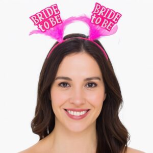 Pembe Renkli Bride to Be Parti Tacı – Bekarlığa Veda Gecesi İçin (5286)