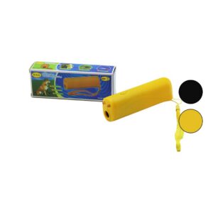 PİLLİ 2İN1 KÖPEK KOVUCU - FENER İP TAŞIMA KULPLU SESLİ=20KHz=İNSAN DUYAMAZ (5286)