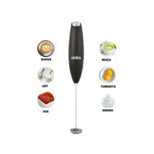 PİLLİ SÜT KÖPÜRTÜCÜ - KARIŞTIRICI MİNİ MİKSER SÜT - KAHVE - SOS - YUMURTA STO-6723 (5286)