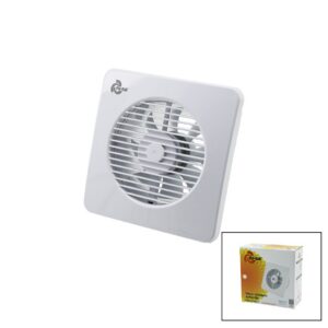 PLASTİK ASPİRATÖR 150 6İNÇ BANYO TUVALET HAVALANDIRMA ASPİRATÖRÜ 20W 320M3/H EBT-150 (5286)