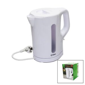 PLASTİK KETTLE SU ISITICISI BEYAZ 1.7LT 2000W OTOMATİK KAPANMA - 360° GÖVDE - KABLO SAKLAMA KK-3304 (5286)