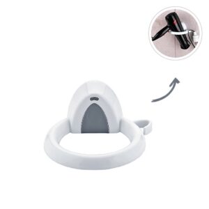 PLASTİK SAÇ KURUTUCU - FÖN MAKİNE ASKISI YAPIŞKANLI - DUVARA MONTE (5286)