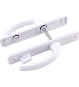 POŞETLİ BANYO-WC - KİLİTLİ BEYAZ PVC KAPI KOLU (5286)