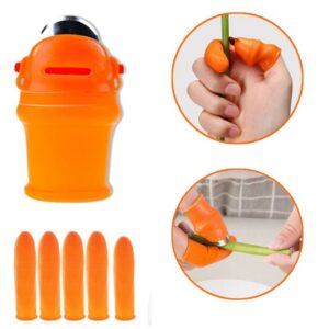 Pratik Baş Parmak Sebze Kesme Ayıklayıcı Bayan M Set (5286)