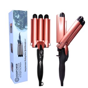 PROF.SERAMİK 3LÜ SU DALGASI SAÇ MAŞASI - ŞEKİLLENDİRİCİ (5286)