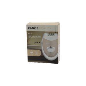 RANGE BEAUTY RE-18 EPİLASYON CİHAZI EPİLATÖR USB ŞARJLI=50DK 2 KADEME HIZ YIKANABİLİR BAŞLIK=18 ÇİFT CIMBIZ (5286)