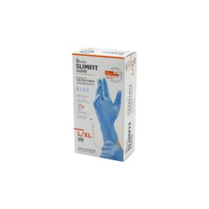 REFLEX SLİMFİT GLOVE KOD-025 L-XL MAVİ PUDRASIZ MUAYENE ELDİVEN 100LÜ (5286)