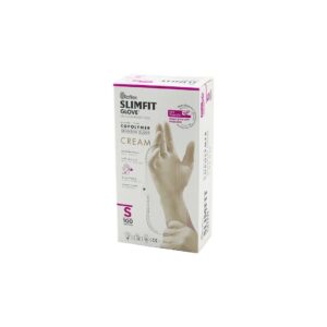 REFLEX SLİMFİT GLOVE KOD-030 S KREM PUDRASIZ MUAYENE ELDİVEN 100LÜ (5286)