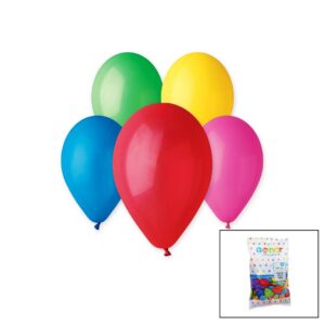 RENKLİ KLASİK BALON 10 İNÇ - 26CM - 100PCS (5286)